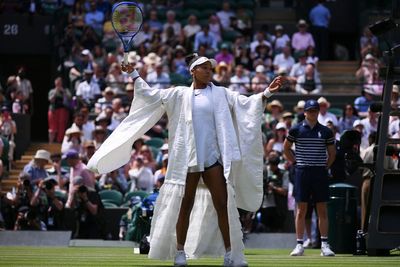 Naomi Osaka continues fashion show with latest eye-catching outfit at Wimbledon