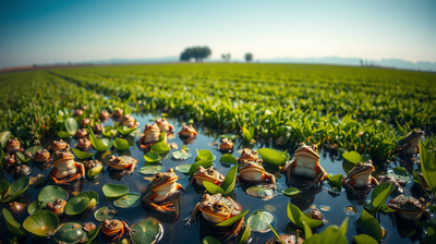Farmed wetlands in southern Brazil left frogs with more blood-cell damage, and the aquatic species was hit hardest, hinting at a wider hidden cost of agriculture