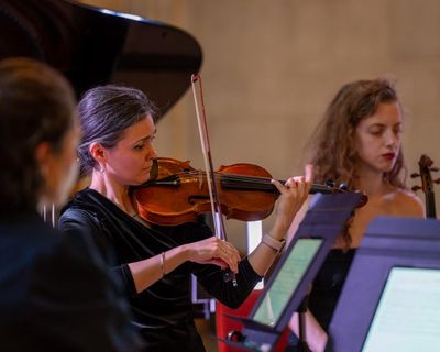 Seasonal Quartet: Ali Smith and New European Ensemble review – words and music connect
