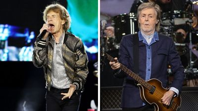 “I said to Andy, ‘Is he gonna be into this? Because it’s a punk tune and I want overdriven bass. It’s gonna be simple, no mucking about’”: Mick Jagger on recruiting Paul McCartney to play bass on the Rolling Stones' upcoming album