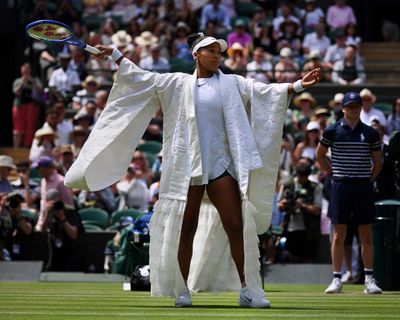 Dazzling Osaka dismantles Kasatkina to reach Wimbledon second week for first time
