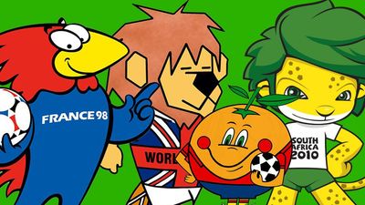 From a chili pepper to a pant-less lion, the best (and worst) World Cup mascots of all time