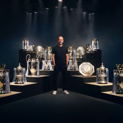 JULES BREACH: Pep Guardiola was intimidating yet polite during interviews... the impact of his extraordinary achievements at Manchester City may take some time to be fully appreciated