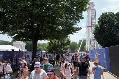 Trump’s state fair suffers latest meltdown as extreme heat suddenly shuts it down