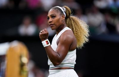 What time are Serena and Venus Williams playing in Wimbledon doubles today?