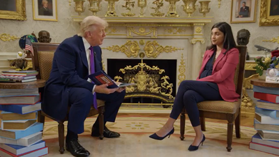 'I don't know if I look good in a bathing suit': Trump cracks jokes on Usha Vance's podcast for kids