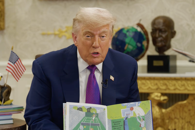 Trump says he has to ‘be careful’ not to become the heaviest US president