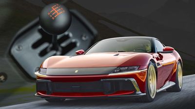 Ferrari Finally Brought Back The Manual—Sort Of