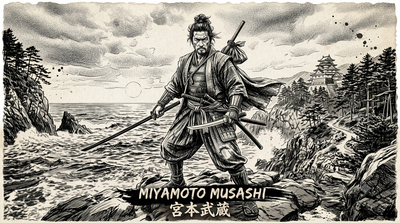 Japanese mindset of the day by Miyamoto Musashi: "If you wish to control others, you must first..." - the swordsman and strategist teaches life lessons on self-control and why mastering yourself is the first step toward effective leadership