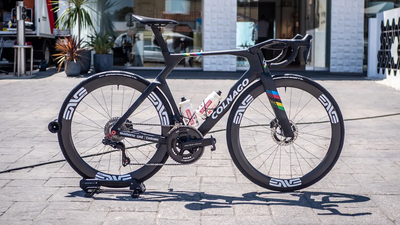 Aero bottom bracket, titanium bolts, and a €460 saddle: No stone left unturned for Tadej Pogačar's Tour de France bike
