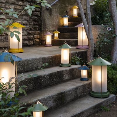 I predict Pooky’s new outdoor rechargeable lanterns are going to fly off the shelves – I got an IRL preview, and they’re the prettiest garden lights I’ve seen