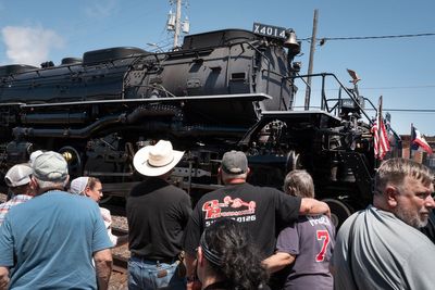 Over 100 vintage train fans fall ill seeing locomotive roll through their Pennsylvania town