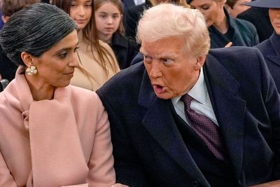 Trump reads a children's book on Usha Vance's podcast, then riffs on past presidents and himself
