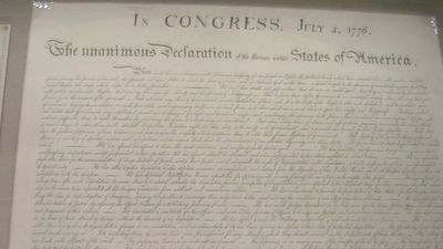 British archives volunteer finds another paper tucked in a captured ship’s report. Turns out, it’s a rare copy of the US Declaration of Independence