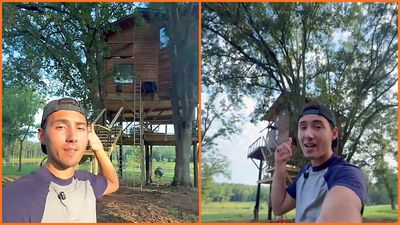 Georgia man spends 4 years building his dream treehouse. Then he finds out he can’t live in it