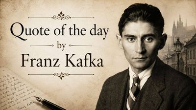 Quote of the Day by Franz Kafka: "It is not necessary to accept everything as true..."- The original Kafkaesque moment, The Trial author’s chilling warning about truth and power