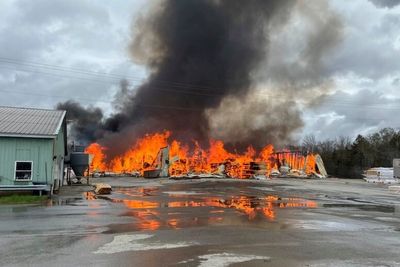 The co-owner of a Maine lumber mill has died of injuries from the mill fire and explosion