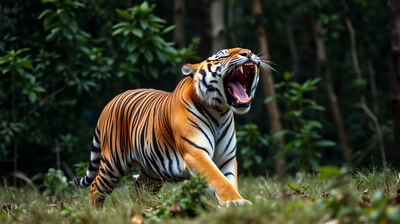 Why a Tiger's Roar Produces Infrasound That Causes Paralysis, Vibration and Fear