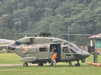 Arunachal Pradesh govt deploys helicopter to airlift essential supplies to areas cut off by flood