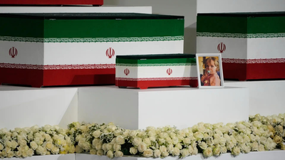 Tiny coffin beside Ali Khamenei's: 14-month-old granddaughter honoured at Iran Supreme Leader's funeral