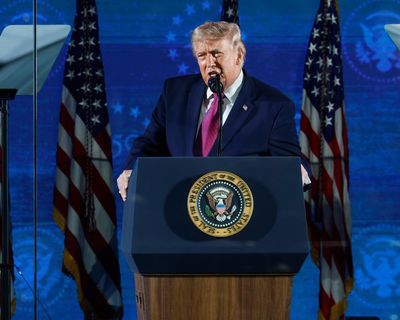 Trump launches America’s 250th birthday celebrations with partisan attack