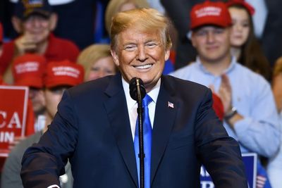 Trump Jokes He Mostly Reads 'Stories About Myself' During Appearance On Second Lady Usha Vance's Children's Podcast