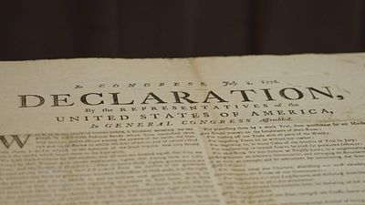 'Vanishingly rare' copy of US Declaration of Independence discovered in the UK