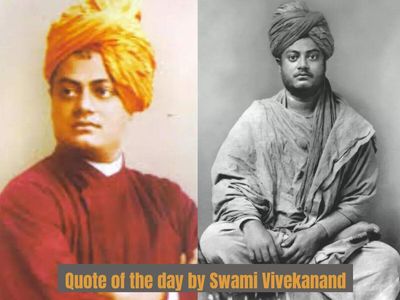 Best quote of the day by Swami Vivekanand on his death anniversary, 4th July: 'You have to grow from inside out. None can teach you..." Inspiring life lesson that no coach or course can teach you