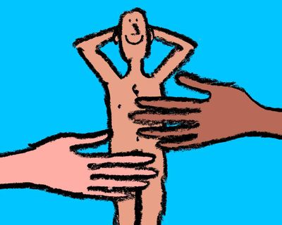 This is how we do it: ‘I fell in love with my lover’s husband – and now we’re a trio’