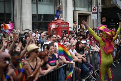 Up to 1.8 million expected to attend London Pride celebrations