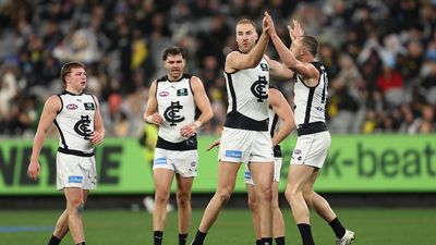 Blues hold off plucky Richmond for seventh straight win