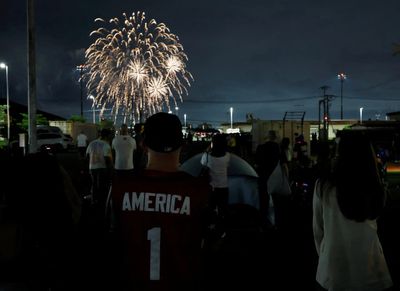 Fireworks, heat and politics: America celebrates its 250th birthday