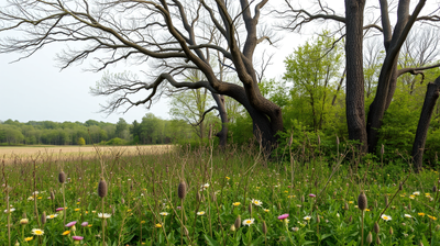 Switzerland began planting black locust trees around 1750 to stabilise eroded hillsides and railway embankments, but today scientists say the invasive trees are replacing species-rich grasslands and changing their soil chemistry