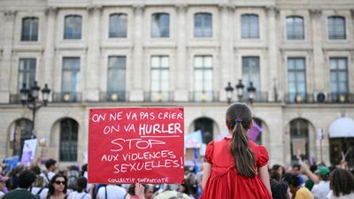 Tens of thousands rally in France for a comprehensive law to fight sexual violence