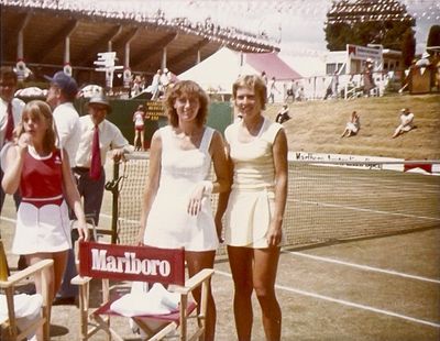 Where is she now? Winner of a Grand slam tennis title, Judy Chaloner