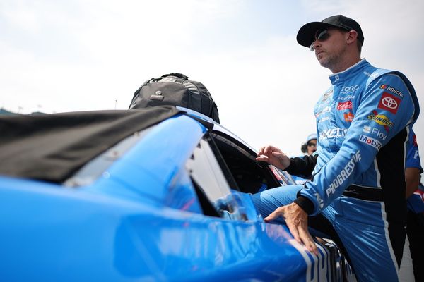NASCAR Cup Chicagoland starting lineup: Denny Hamlin beats Larson to pole by 0.001s