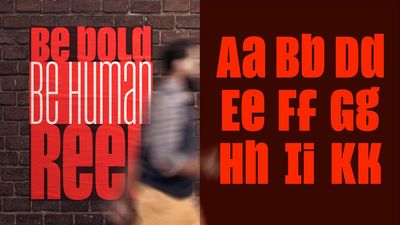 This new typeface is perfect for a society that's done with shouting