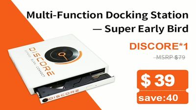 Portable USB DVD writer compatible with Android and iPhone sees 50% price cut to $39 — ODD reads/writes CDs at 24X, DVDs at 8X