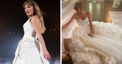 Taylor Swift Says “I Do” In A Stunning Christian Dior Haute Couture Wedding Dress