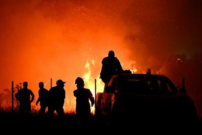 Residents told to evacuate as fast-moving wildfire nears Greece’s second-largest city