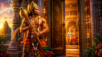 Why Hanuman Guards Lord Rama's Door: The Truth Explained
