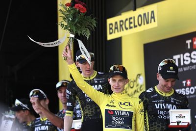Jonas Vingegaard closes chapter on trauma of Itzulia crash with first Tour de France maillot jaune since 2023