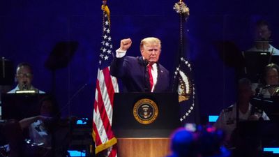 Trump again blasts 'communists', hails US as history's 'crowning achievement' on 250th anniversary