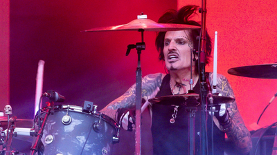 "So that's why I'm a skinny f***." Motley Crue's Tommy Lee on the physical demands of being a rock drummer