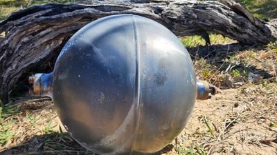Out of this world: mystery space orbs found on beach