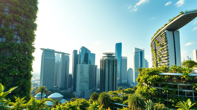 Why Singapore’s skyscrapers are covered with gardens instead of bare concrete