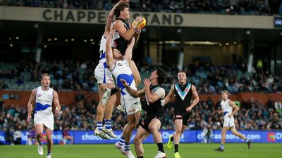 Concern for injured Kangaroo playmaker after Port loss