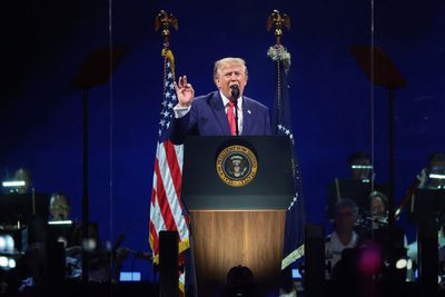 Trump says ‘America is a nation of winners’ in delayed July 4 speech