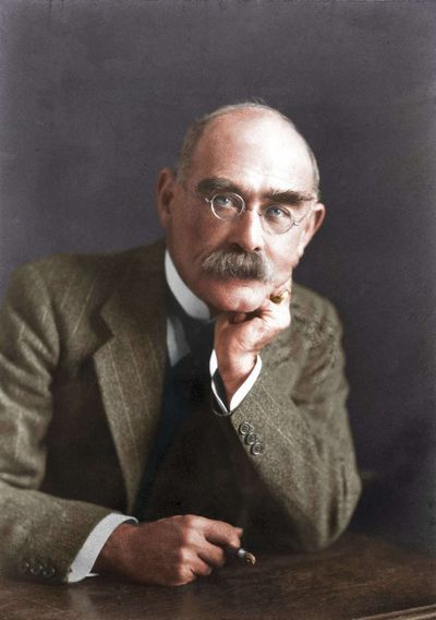 Monday quote of the day by 'If' poet Rudyard Kipling: "Now, don't be angry after you've been afraid. That's the worst kind of cowardice"