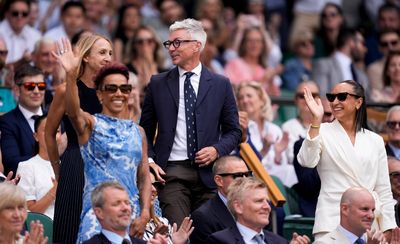 Who's in the Royal Box at Wimbledon? King Frederik of Denmark mixes with sporting royalty on Day 7